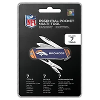 The Sports Vault Denver Broncos - Outil multifonction de poche essentiel