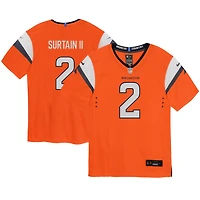 Maillot de jeu Nike Patrick Surtain II Orange Denver Broncos Mile High Collection pour tout-petit