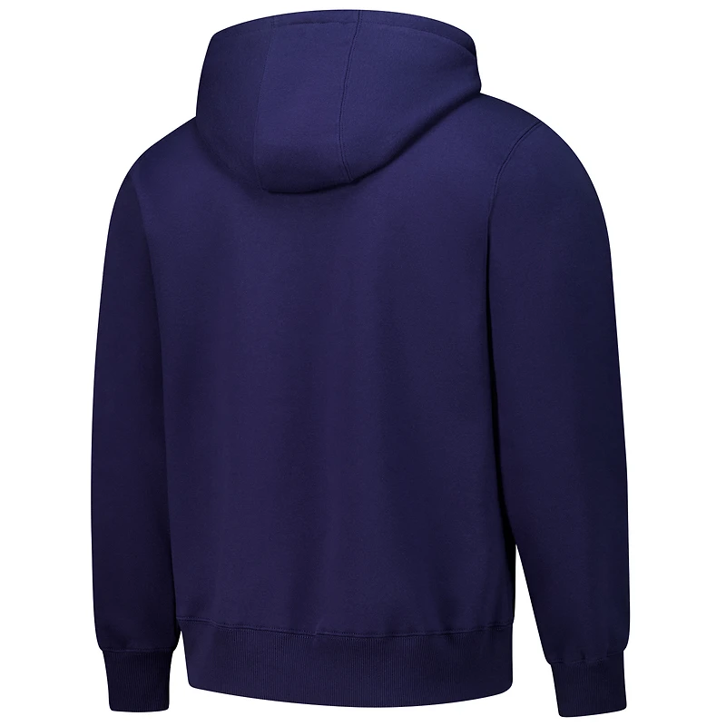 Unisex Dunbrooke  Navy Denver Broncos Defender Quarter-Zip Hoodie