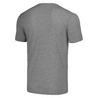 T-shirt à trois mélanges unisexe Homage Grey Denver Broncos NFL x Guy Fieri's Flavortown