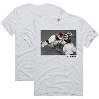T-shirt unisexe hommage John Elway Ash Denver Broncos Pay Homage Tri-Blend