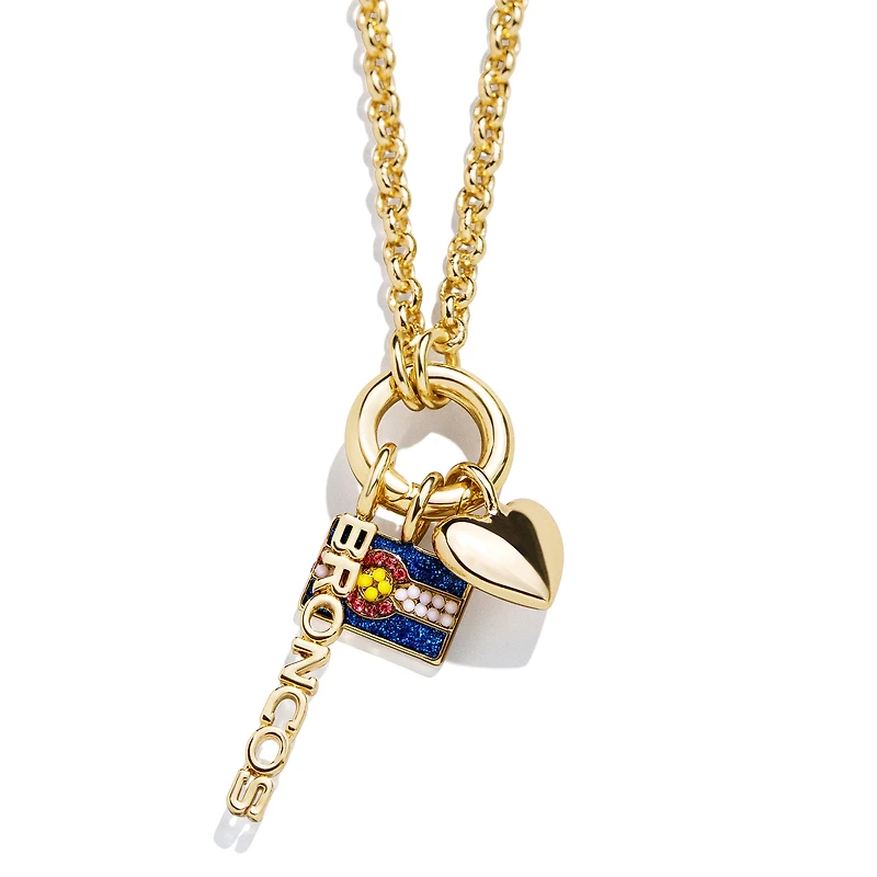 Collier à breloques Denver Broncos WEAR by Erin Andrews