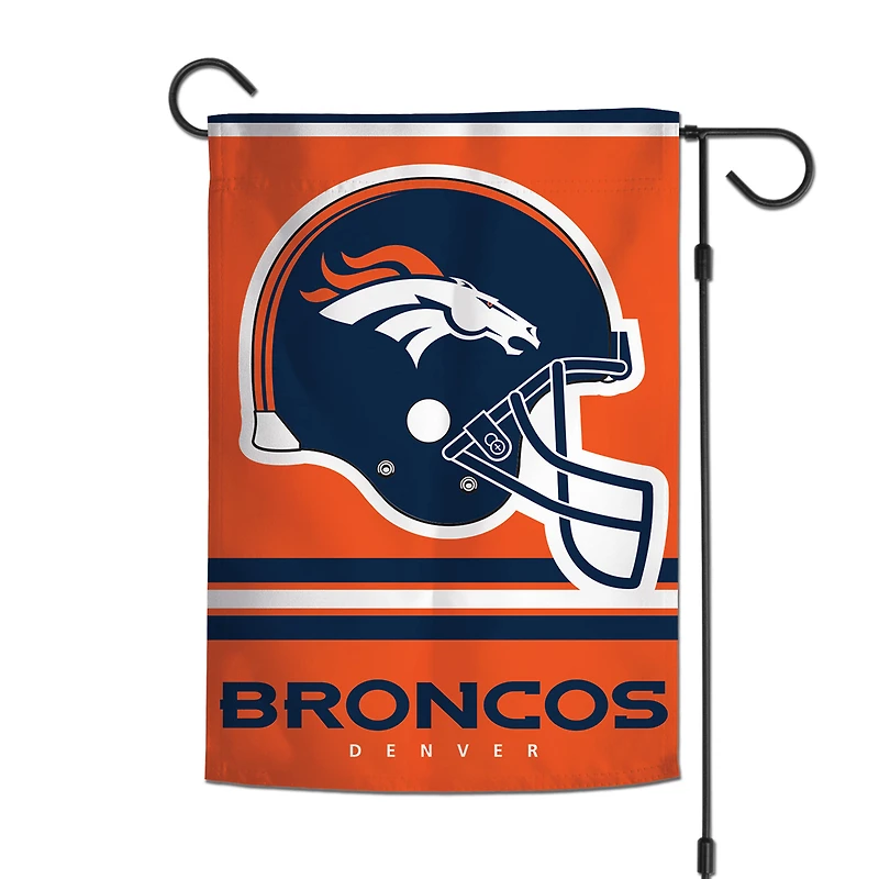 Drapeau de jardin double face WinCraft Denver Broncos 12" x 18"