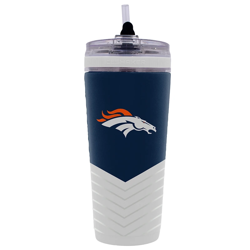 Bouteille shaker WinCraft Denver Broncos 26 oz 4D Flex Ice