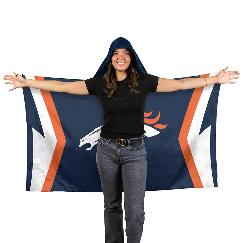WinCraft Denver Broncos 3' x 5' Hoodie Flag
