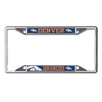 WinCraft Denver Broncos Metal License Plate Frame