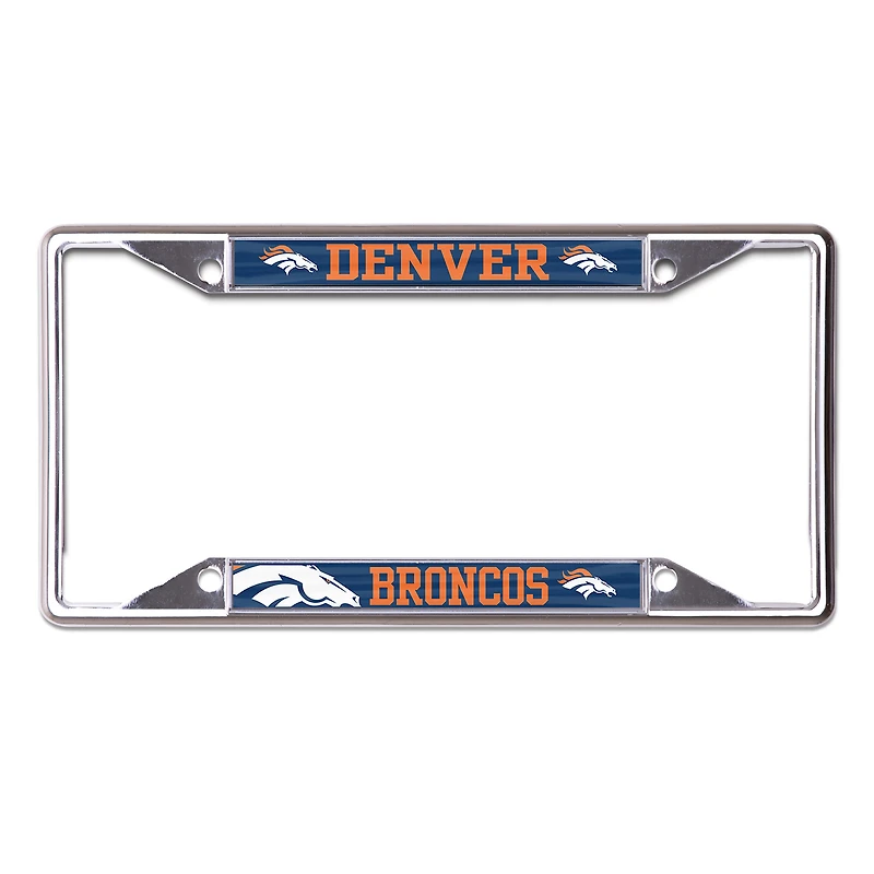 WinCraft Denver Broncos Metal License Plate Frame
