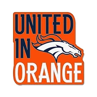 WinCraft Denver Broncos Slogan Collector pin