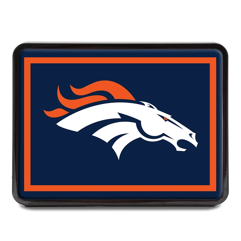 Cache-attelage rectangulaire universel WinCraft Denver Broncos