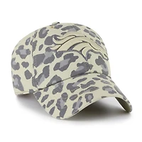 Women's '47  Gray Denver Broncos Bagheera Clean Up Adjustable Hat