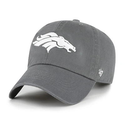 Casquette ajustable Bright Side Clean Up 47 grise pour femme des Denver Broncos