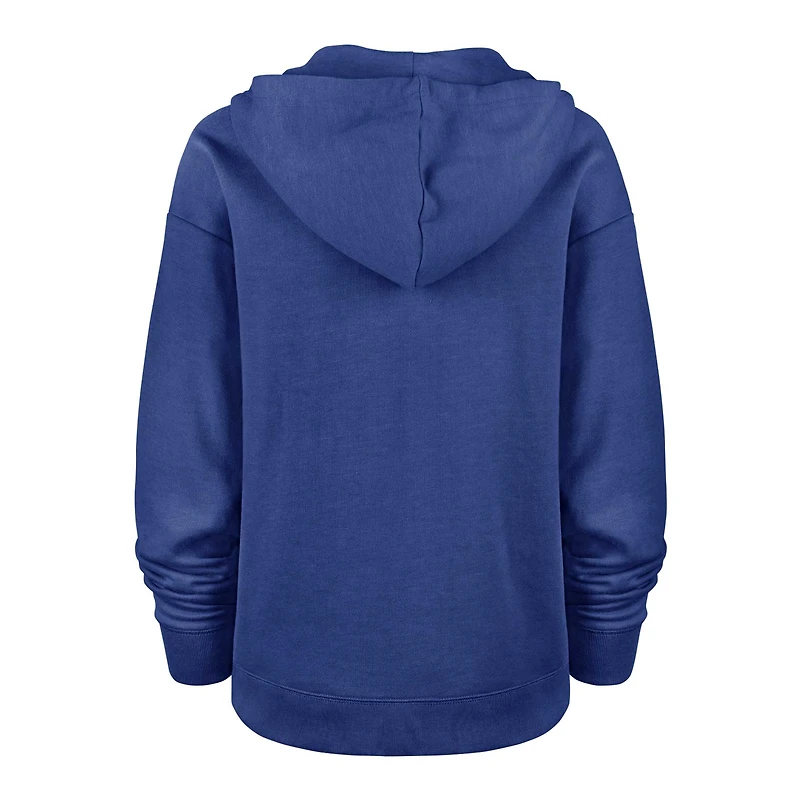 Women's '47 Heather Royal Denver Broncos Clarity Kennedy Pullover Hoodie