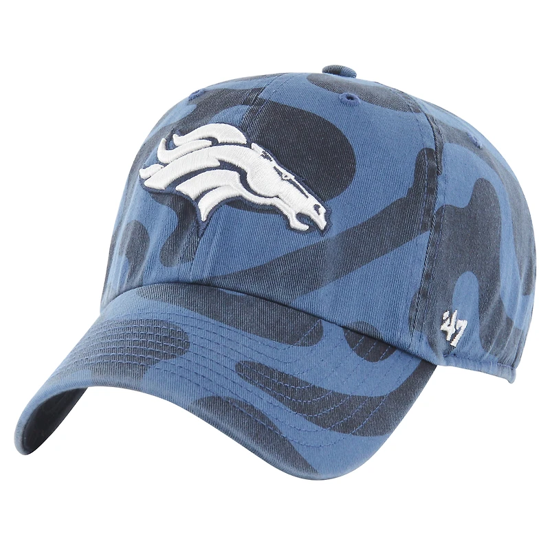 Casquette ajustable Freeform Clean Up '47 bleu marine pour femme des Denver Broncos