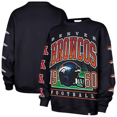 V111020 BRONC FN NFL Pull ras du cou surdimensionné pour femme SWTLADCRW F10PWDQDX679679FN #8