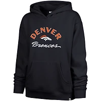 Women's '47 Navy Denver Broncos Whirlwind Naomi Pullover Hoodie