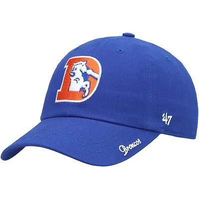 Women's '47 Royal Denver Broncos Miata Clean Up Legacy Adjustable Hat
