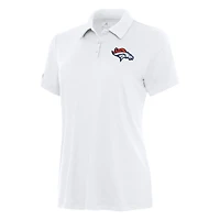 Polo Reprocess Antigua blanc pour femme des Broncos de Denver