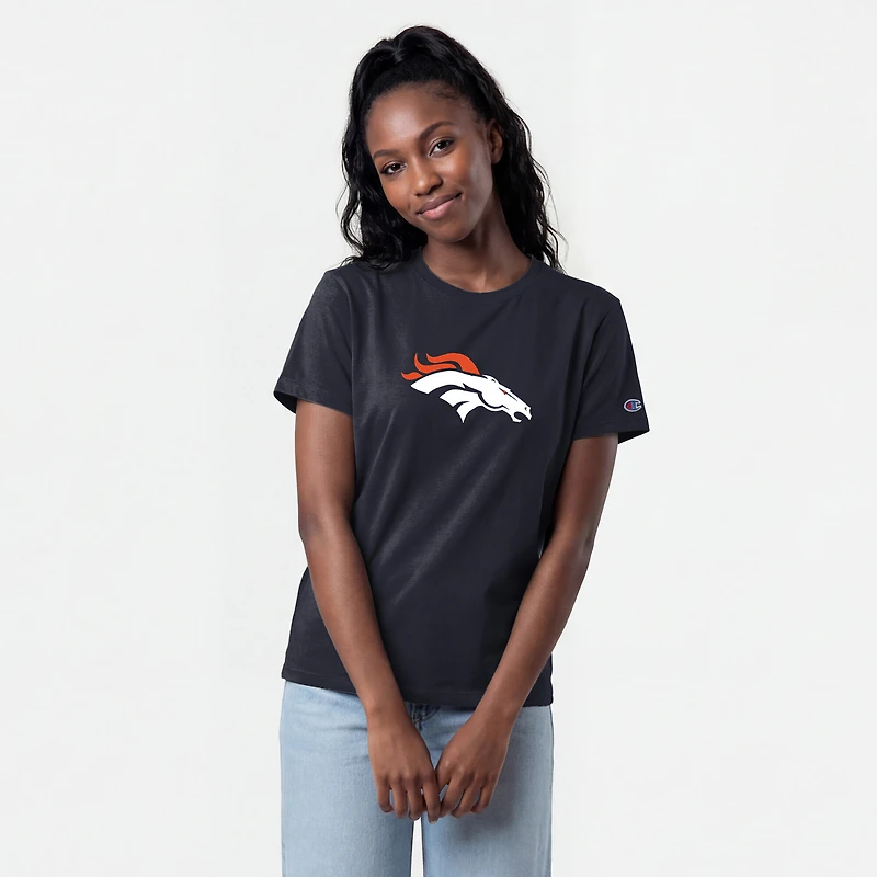 Women's Champion  Royal Denver Broncos Logo T-Shirt