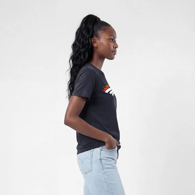 Women's Champion  Royal Denver Broncos Logo T-Shirt