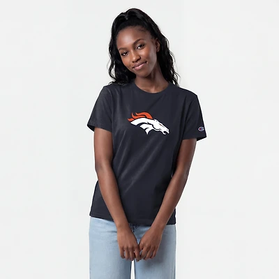 Women's Champion  Royal Denver Broncos Logo T-Shirt