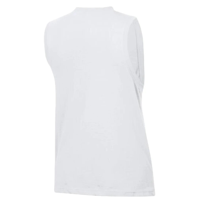 Women's Champion White Denver Broncos Muscle Tank Top