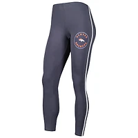 Women's Concepts Sport White/Charcoal Denver Broncos Sonata Top & Leggings Sleep Set