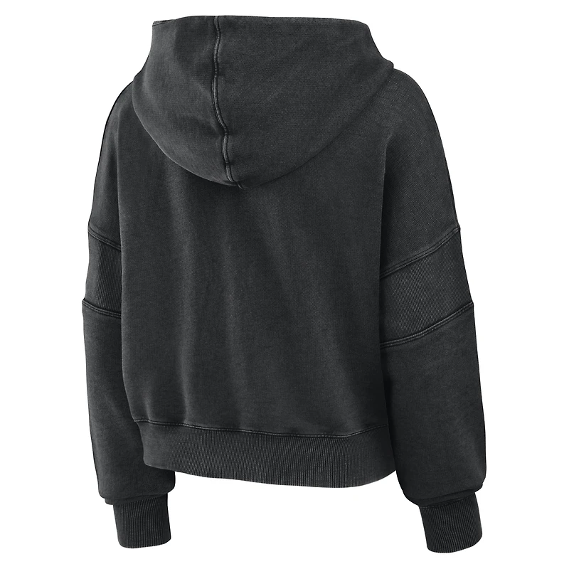 Sweat à capuche Fanatics noir pour femme, motif Denver Broncos Counter Run