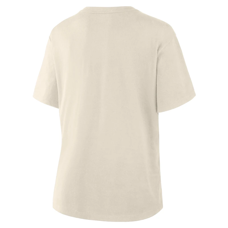 Women's Fanatics Cream Denver Broncos Dove Legacy T-Shirt