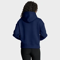 Women's Fanatics Navy Denver Broncos Eligible Receiver Legacy Pullover Hoodie