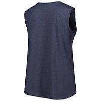 Débardeur Fanatics bleu marine Denver Broncos grande taille pour femmes