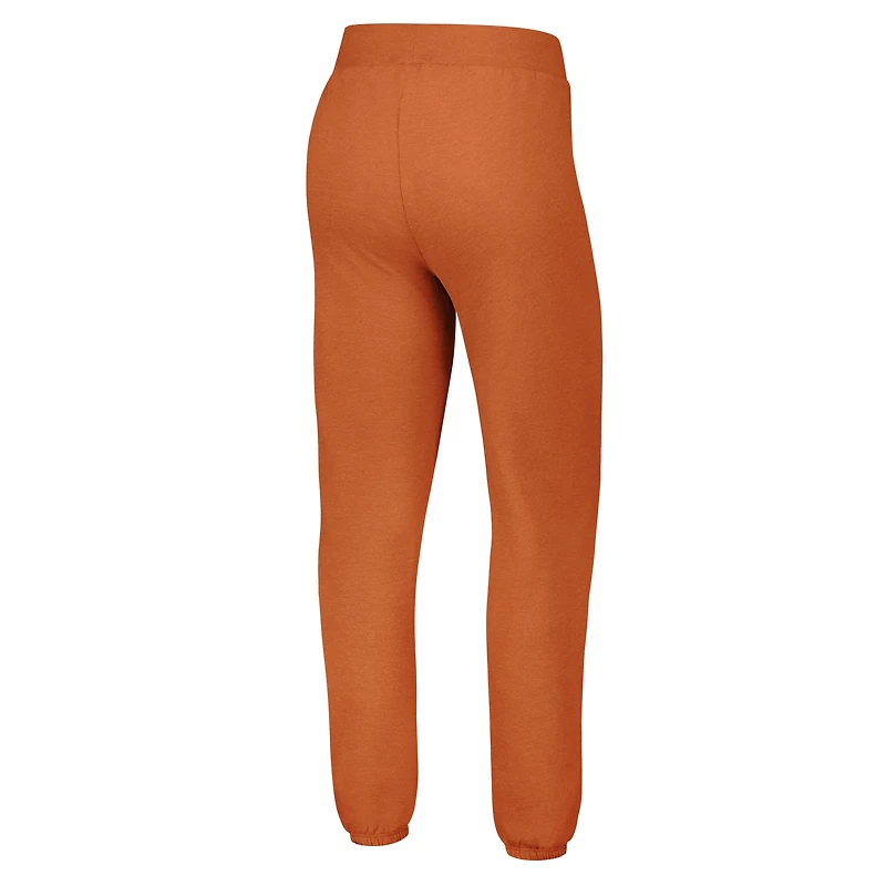Women's G-III 4Her by Carl Banks Orange Denver Broncos Scrimmage Fleece Pants