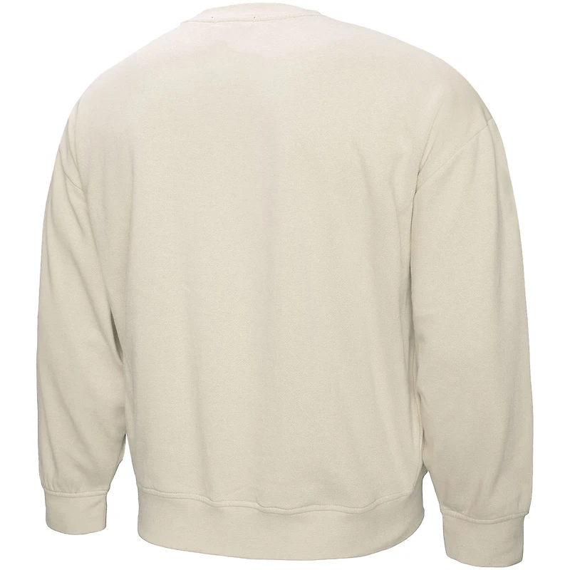 Women's Mitchell & Ness Cream Denver Broncos Plus Shooting Star Sweatshirt