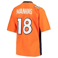 Maillot de joueur réplique Mitchell & Ness Peyton Manning orange Denver Broncos Legacy pour femme