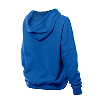Sweat à capuche boxy rétro New Era Royal Denver Broncos pour femme