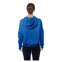 Sweat à capuche boxy rétro New Era Royal Denver Broncos pour femme