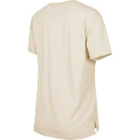 T-shirt pour femme New Era Cream Denver Broncos Third Down Historic