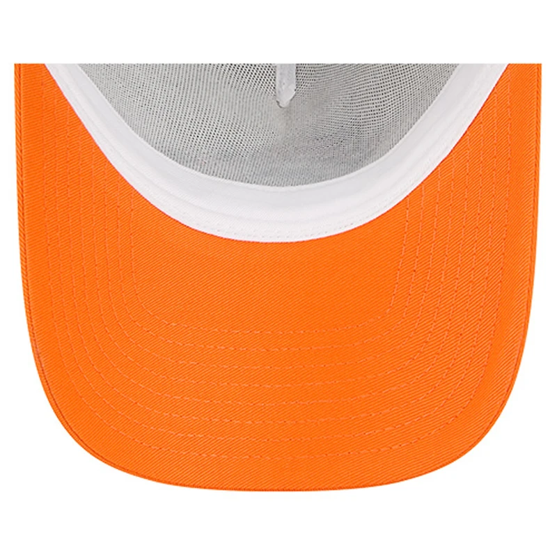 Bracelet d'amitié New Era blanc/orange Denver Broncos pour femme, casquette ajustable 9FORTY