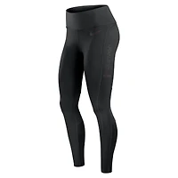 Women's Nike Black Denver Broncos Edge Wordmark Dri-FIT Leggings
