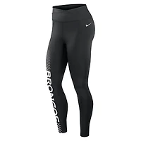 Legging Nike Denver Broncos Primetime Yard Line pour femme, noir