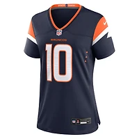 Maillot de match Nike Denver Broncos pour femme, bleu marine