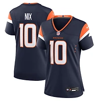 Maillot de match Nike Denver Broncos pour femme, bleu marine