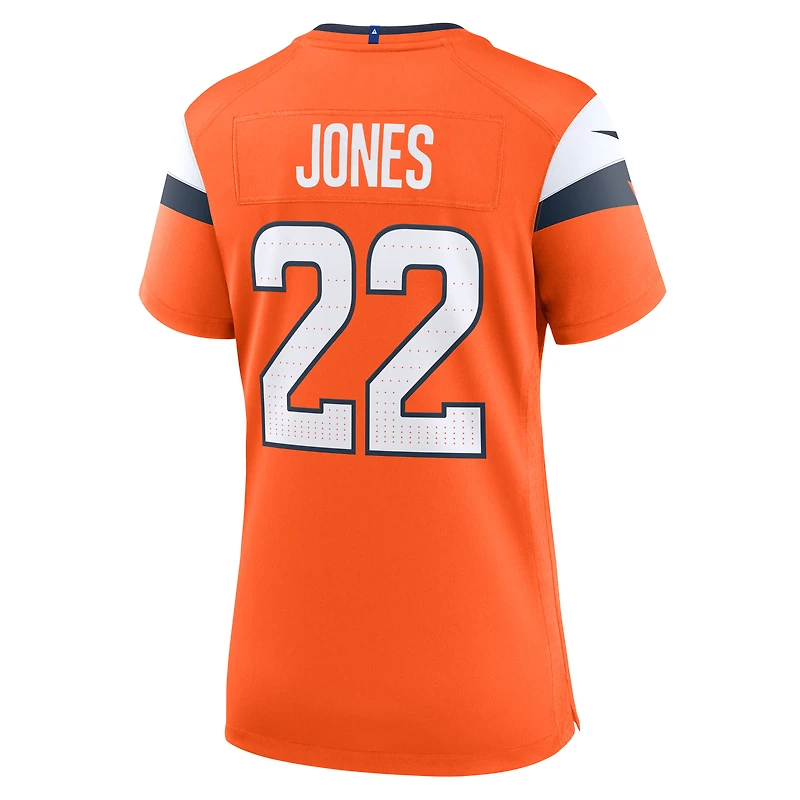 Women's Nike Brandon Jones Orange Denver Broncos Team Game Jersey