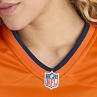 Maillot de match Nike Courtland Sutton orange pour femme, Denver Broncos