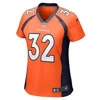 Women's Nike Delarrin Turner-Yell Orange Denver Broncos Game Player Jersey