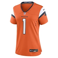 Maillot Nike Evan Engram orange des Denver Broncos pour femme