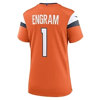 Maillot Nike Evan Engram orange des Denver Broncos pour femme
