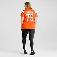 Women's Nike Geron Christian  Orange Denver Broncos Team Game Jersey