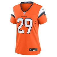 Women's Nike Ja'Quan McMillian  Orange Denver Broncos Team Game Jersey