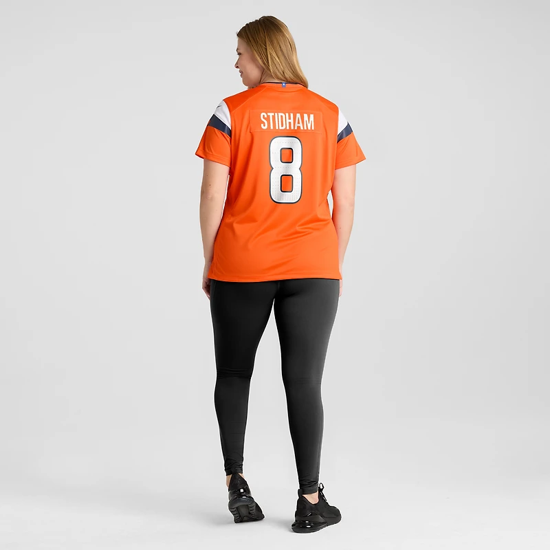 Women's Nike Jarrett Stidham  Orange Denver Broncos Team Game Jersey