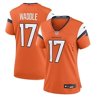 Women's Nike Jaylen Waddle Orange Denver Broncos Game Jersey